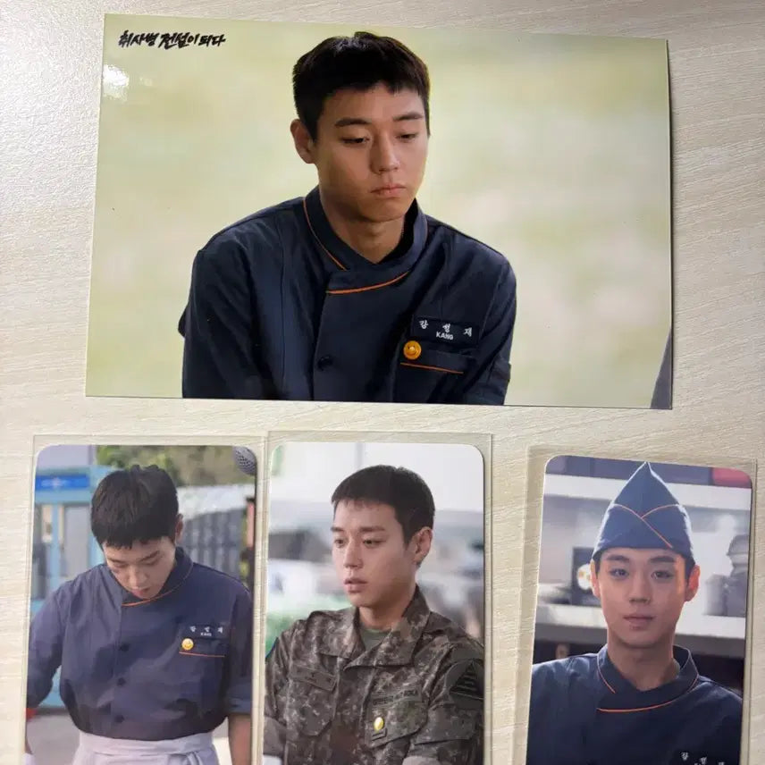 [BUNJANG] Park Ji Hoon "The Legendary Cook" Pop-Up Photocard / Postcard Set / 취사병전설이되다 팝업 박지훈 포카/엽서