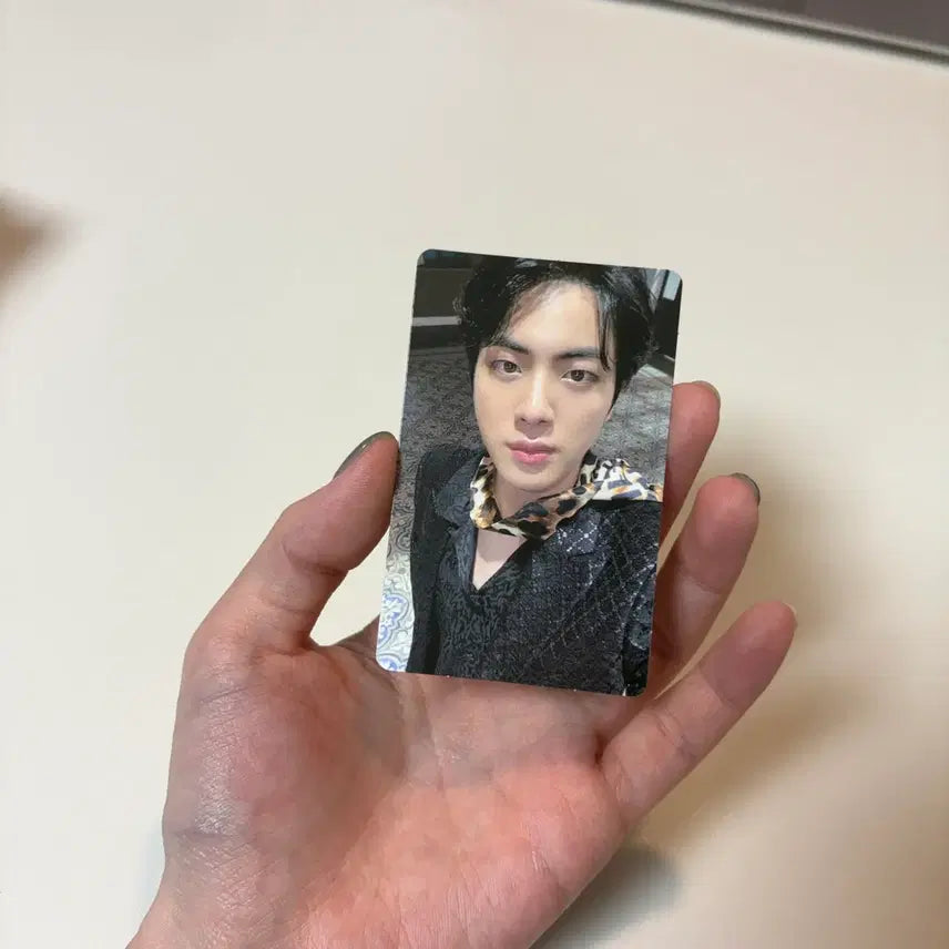 [BUNJANG] BTS 2020 Memories Blu-ray Jin Photocard POB / 방탄 bts 2020 메모리즈 블루레이 블레 석진 진 jin 포카 특전
