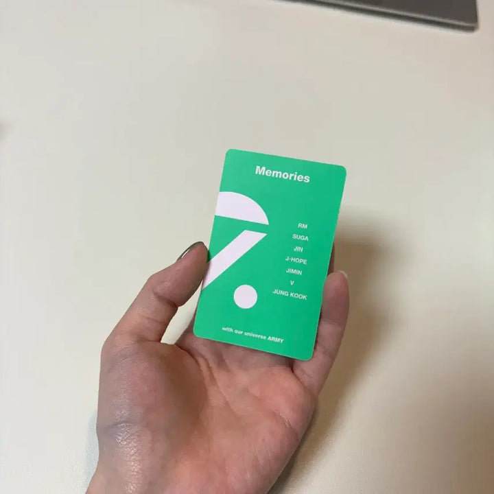 [BUNJANG] BTS 2020 Memories Blu-ray Jin Photocard POB / 방탄 bts 2020 메모리즈 블루레이 블레 석진 진 jin 포카 특전
