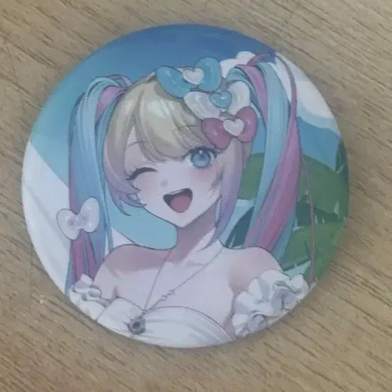 [BUNJANG] Nidygal Choten Can Badge / 니디걸 초텐 캔벳지