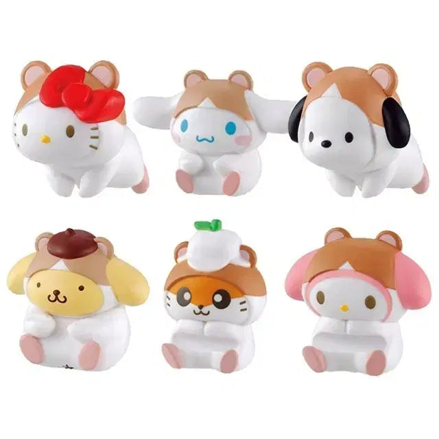 [BUNJANG] Sanrio Characters Hug Court Series 8 Full Set / [가챠풀셋] 산리오 캐릭터즈 허그코트 8탄 전6종