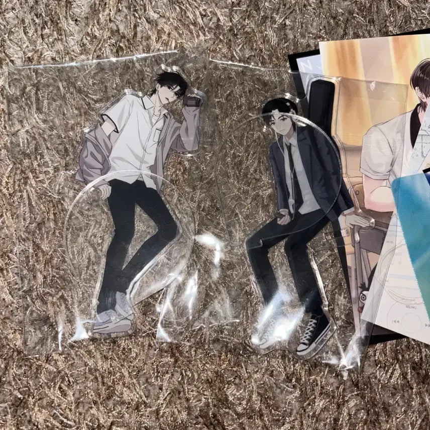 [BUNJANG] Kim Jaeho Nano Acrylic Stand Bundle Set (2ea) Sealed / 김재호 나노 김나노 nano 생카 럭드 비공식 아크릴 스탠드 일괄 미개봉