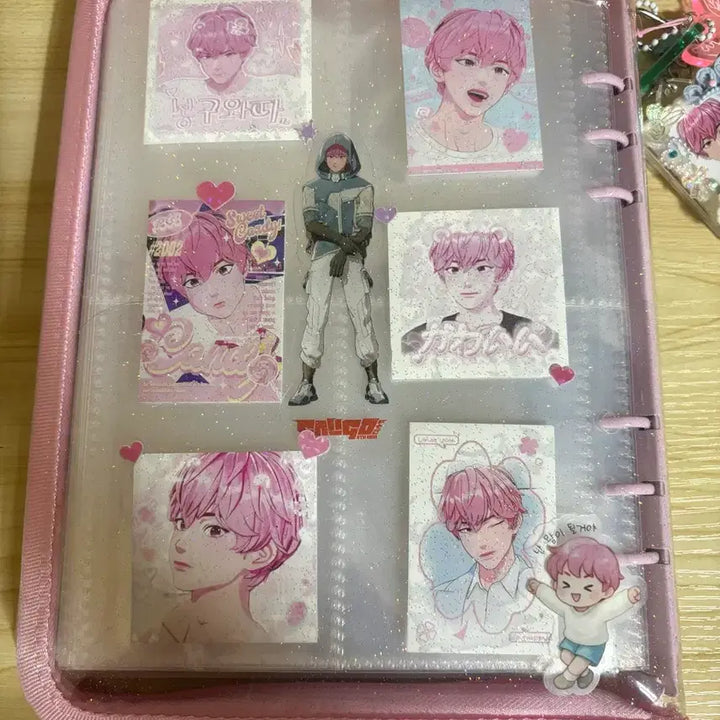 [BUNJANG] PLAVE Bambi Photocard Double-Sided Binder / 플레이브 밤비 포카 양면 바인더