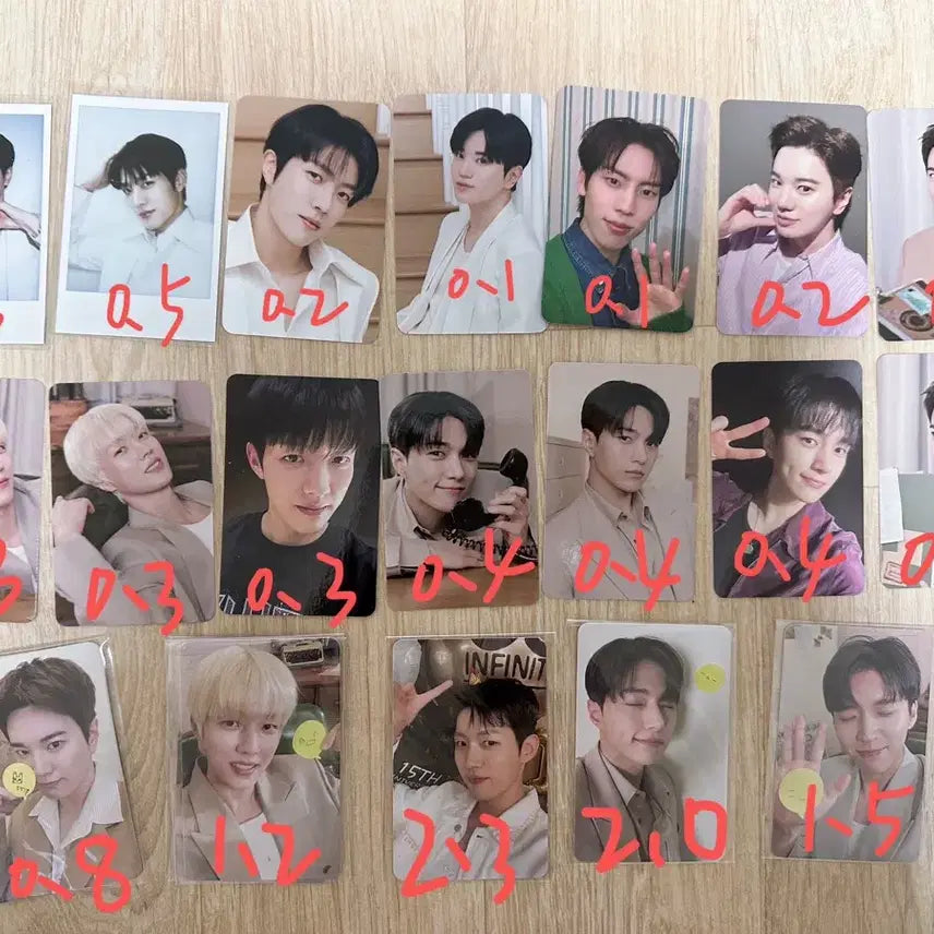 [BUNJANG] INFINITE SPIRIT 2024 Pop-up Store Photocard Bundle Set / 인피니트 피릿츠 팝업 엠디 포카 양도