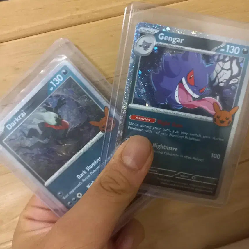 [BUNJANG] Halloween Phantom &amp; Darkrai Card / 할로윈 팬텀&amp;다크라이