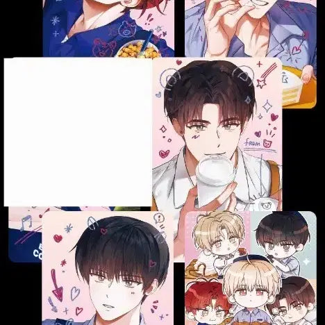 [BUNJANG] Demutj Edit: Deal Photocard Bundle Set / 데못죽 이디야 포토카드 7장 일괄