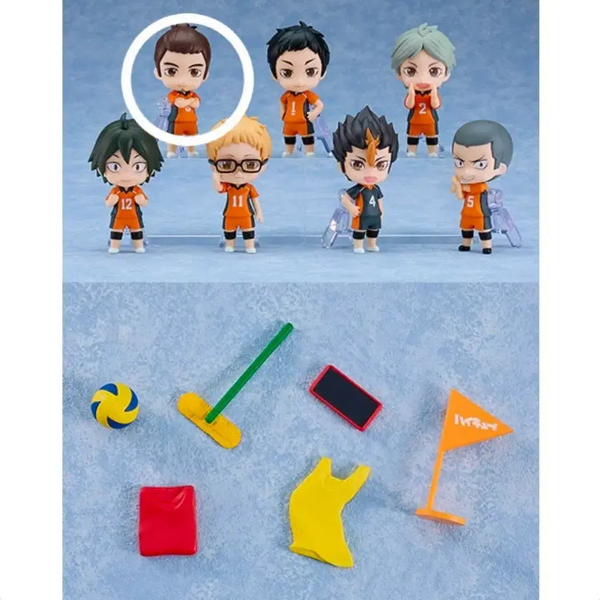 [BUNJANG] Haikyuu Asahi Azumane Nendoroid Mini Figure (Sealed) / 급전)하이큐 아사히 미니넨도 미개봉