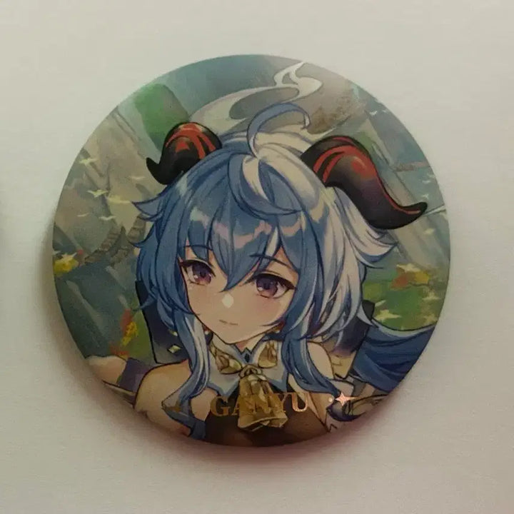 [BUNJANG] Genshin Impact Ganyu Can Badge / 원신 감우 캔뱃지 팝니다