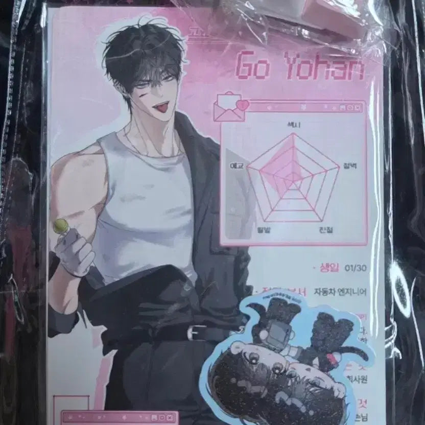 [BUNJANG] Yohan Jun Character Profile Set / 캐릭터 프로필 세트 열여덟의침대 열침 요한 준 미블