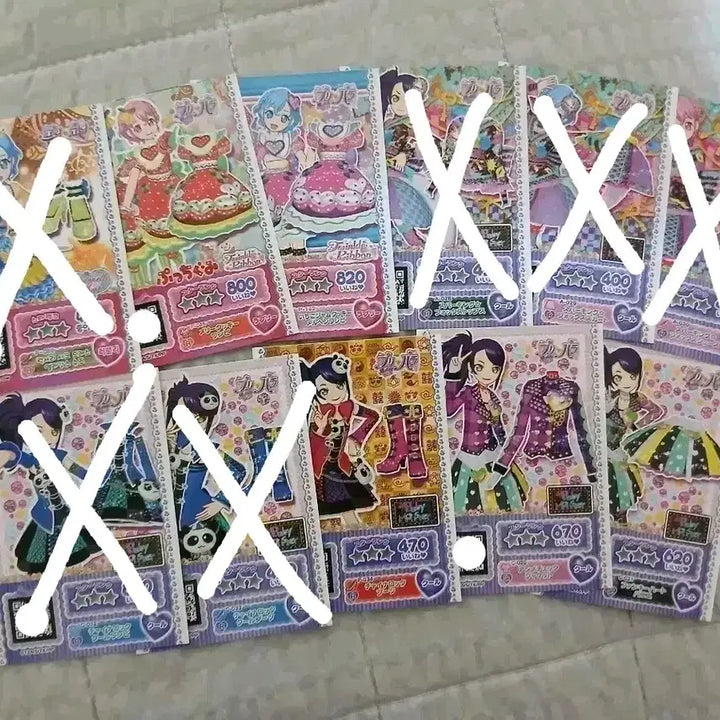 [BUNJANG] Pripara Promo Dressing Papé Tickets (10 pcs) / 프리파라 프로모 드레싱 파페 티켓 5장 판매합니다!