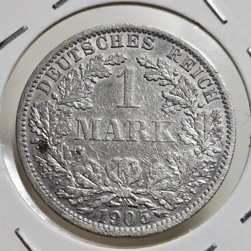 [BUNJANG] German Empire 1905 1 Mark Silver Coin / 독일제국 1905년 1 마르크 은화, 베를린 생산