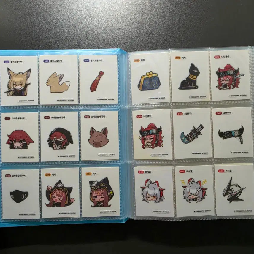 [BUNJANG] Arknights GS25 Sticker Set (80 Types) / 명일방주 gs25 띠부씰 80종 세트