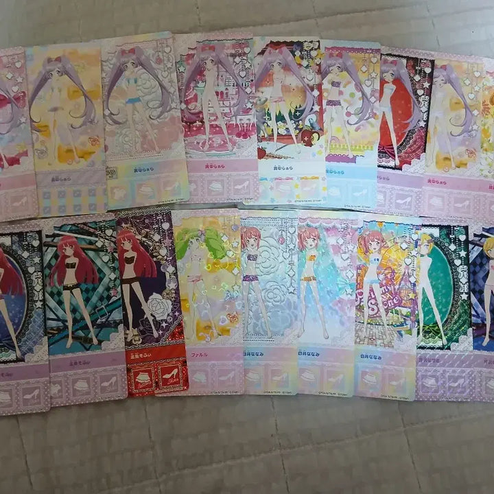 [BUNJANG] PriPara Milpy Character Cards (18 pcs) / [8/4일까지 세일] 프리파라 밀피 캐릭터 18장 판매합니다!