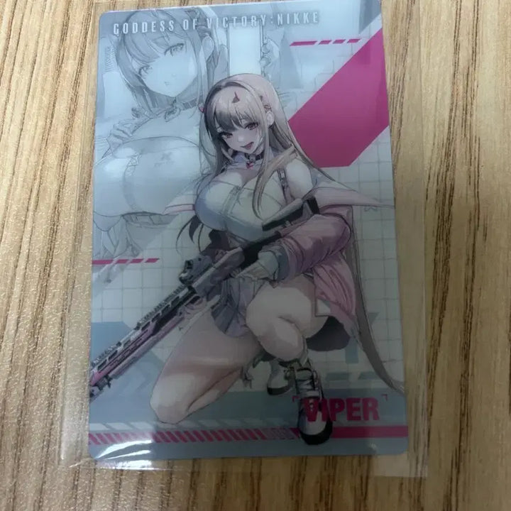 [BUNJANG] Nier: Automata Metallic Card Viper / 니케 메탈릭 카드 바이퍼