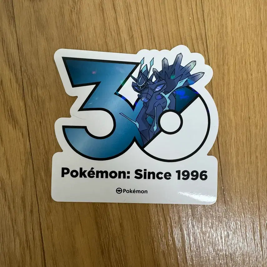 [BUNJANG] Pokemon 30th Anniversary Sticker Dialga Origin Forme / 포켓몬 30주년 스티커 디아루가 오리진폼