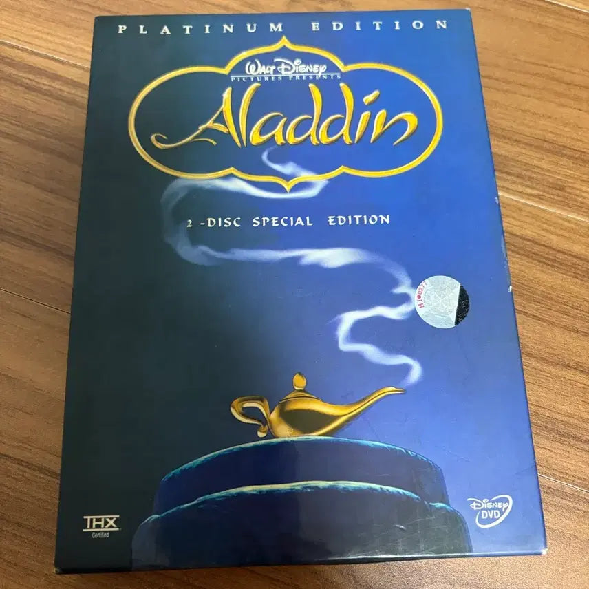 [BUNJANG] Disney Aladdin Platinum Edition 2-Disc Special Edition DVD / 디즈니 알라딘 플래티넘 에디션 DVD 2디스크 스페셜 에디션