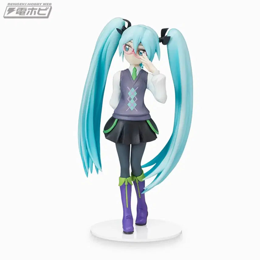 [BUNJANG] Hatsune Miku Shinkansen Shinkalion Casual Wear LPM Figure / [미개봉유일.즉시배송] 하츠네미쿠 신칸센 신카리온 LPM 안경 사복 ver