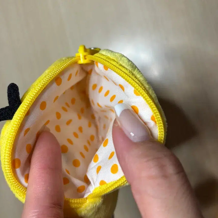 [BUNJANG] San-X Kiiroitori Plush Coin Pouch / 산엑스) 키이로이토리 페이스 봉제 동전지갑