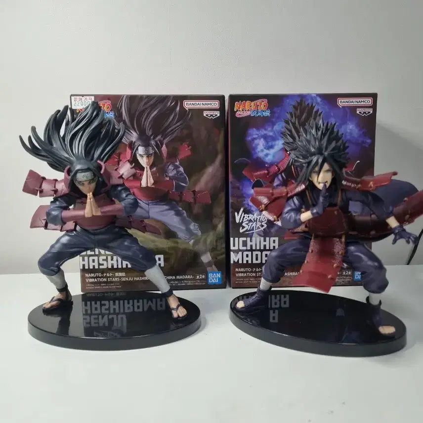[BUNJANG] Vibration Stars Madara Hashirama Bundle Set / 일괄)바이브레이션 스타즈 마다라 하시라마 피규어 반프레스토 나루토 피규어