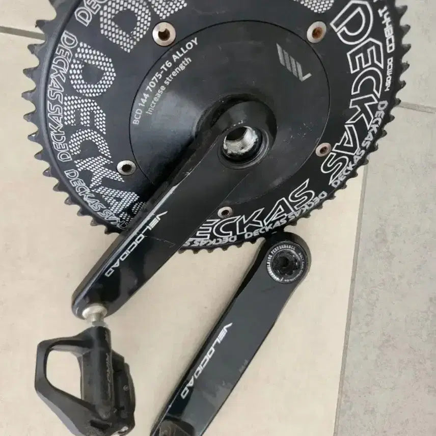 [BUNJANG] Decas 58T Disc Crankset with Chainring / 크랭크셋 판매 (클릿,디스크크랭크,데카스58티)