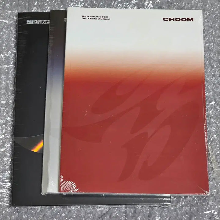 [BUNJANG] BABYMONSTER CHUUM Album Set (3 Versions) - Sealed / 미개봉 3종 세트 베이비몬스터 Babymonster 춤 CHOOM 앨범