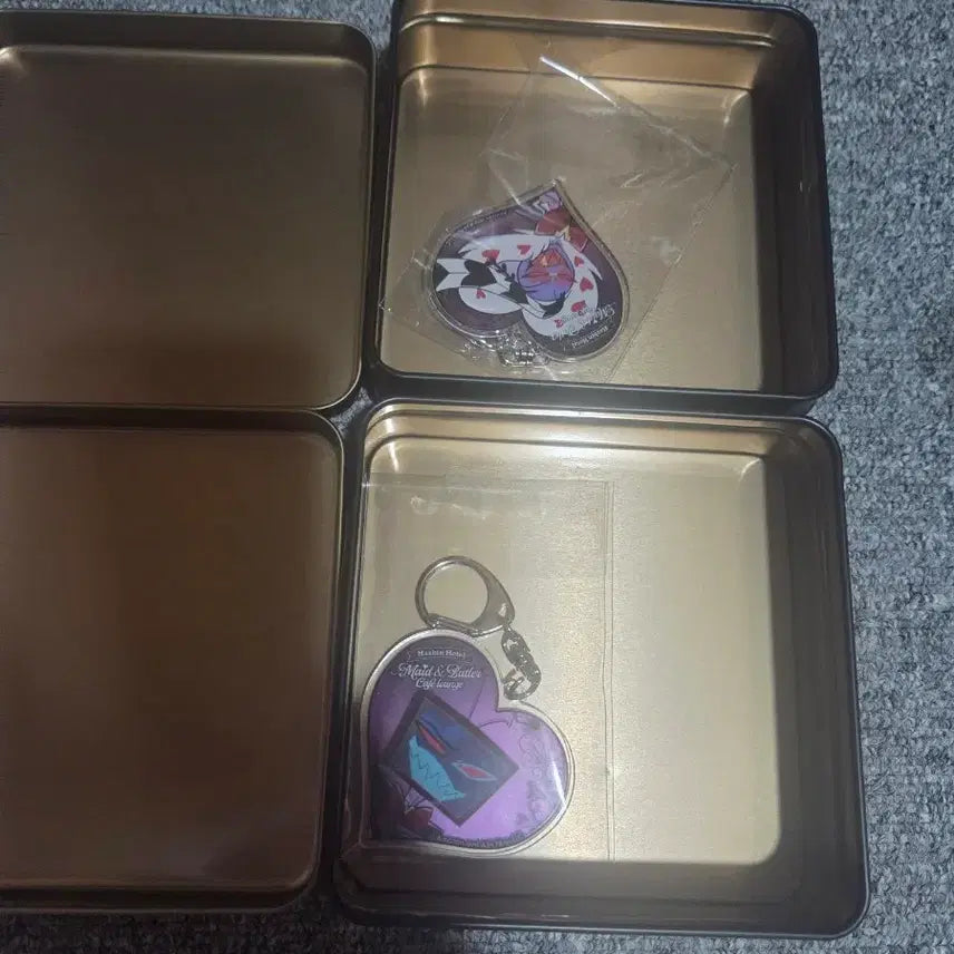 [BUNJANG] HasBeenHotel Valentino Heart Can Case Keyring / 해즈빈호텔 콜라보카페 복스 / 발렌티노 하트 캔케이스 키링