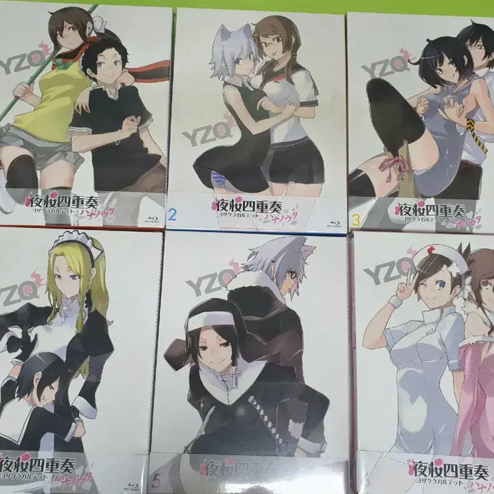 [BUNJANG] Yozakura Quartet: Hana no Uta Blu-ray &amp; DVD Set / [미개봉] 벚꽃사중주 꽃의 노래 Blu-ray, DVD 세트
