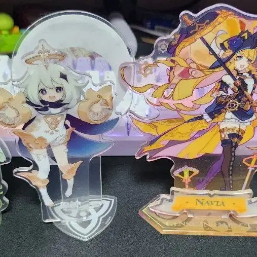 [BUNJANG] Genshin Impact Acrylic Stand Bundle Set / 원신 아크릴 스탠드 4종 일괄