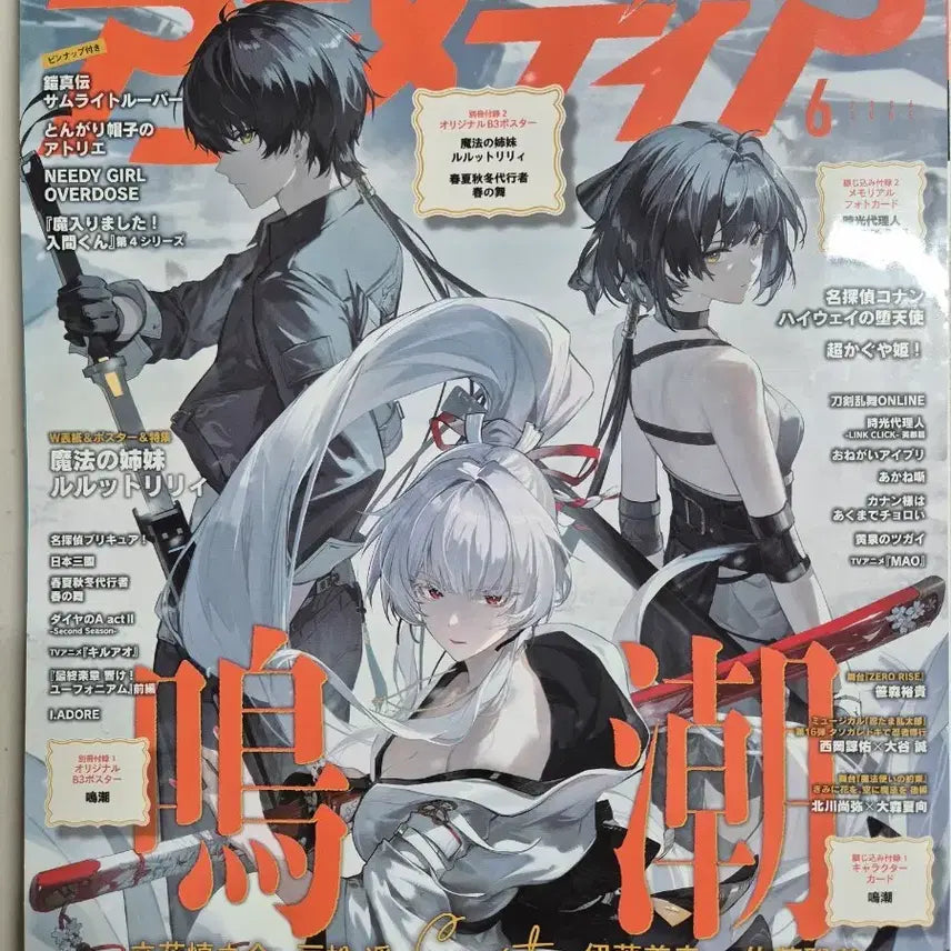 [BUNJANG] Animedia June 2026 Issue / 애니메디아 2026년 6월호 명조
