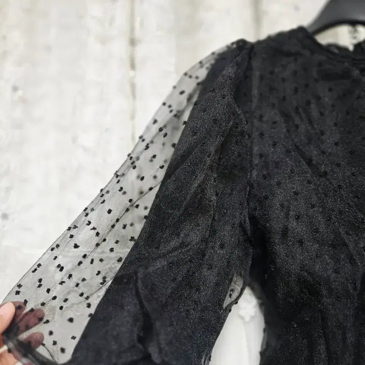 [BUNJANG] Anna Sui Organza Balloon Blouse / 안나수이) 오간자 블라우스