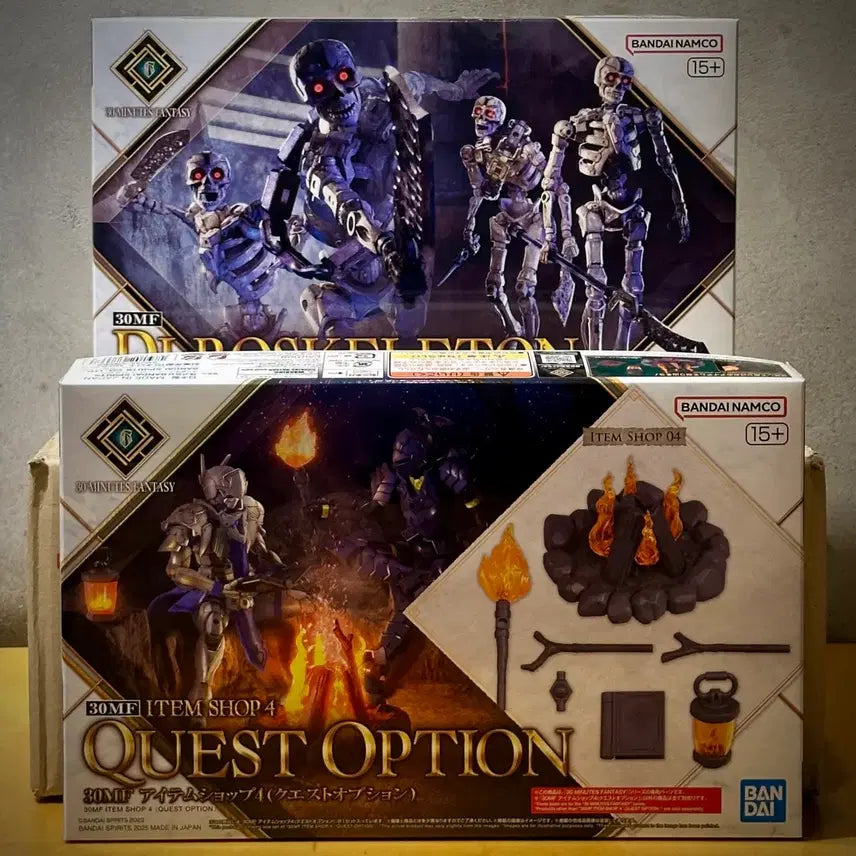 [BUNJANG] Bandai 30MF Durosskeleton Quest Option Set Bundle / 반다이 건담 30MF 두로스켈레톤 퀘스트 옵션 세트 묶음