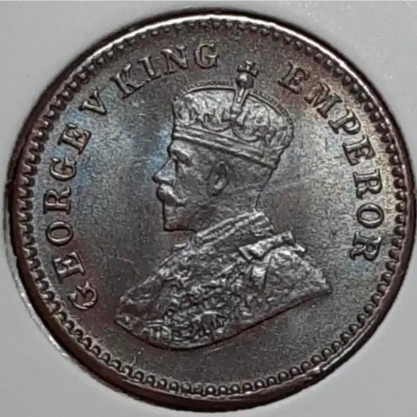[BUNJANG] British India 1928 1/12 Anna Uncirculated Coin / 영국령 인도 미사용 1928년 1/12안나.외국주화 주화 화폐 동전