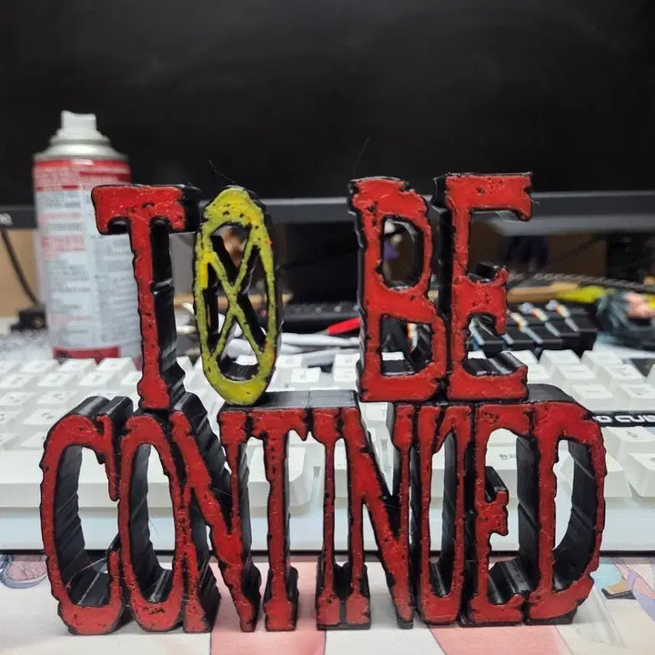 [BUNJANG] One Piece "To Be Continued" Logo Figure / 원피스 로고 투비컨티뉴 피규어