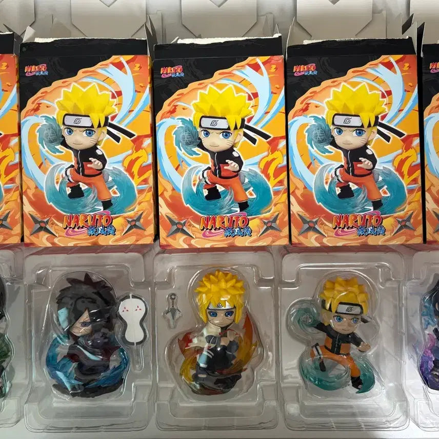 [BUNJANG] Funism Naruto Sasuke Minato Madara Hashirama 5-Figure Bundle Set / 택포8) funism퍼니즘(나루토 사스케 미나토 마다라 하시라마)