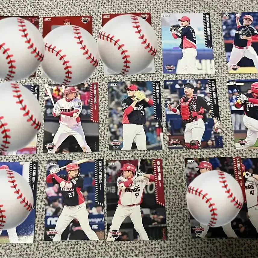 [BUNJANG] KBO Kia Tigers Baseball Cards - Holo, Parallel, Alphabet, Basic (Bundle/Individual) / 2026 kbo 야구카드 기아 타이거즈 홀로 일반 일괄 개별 교환