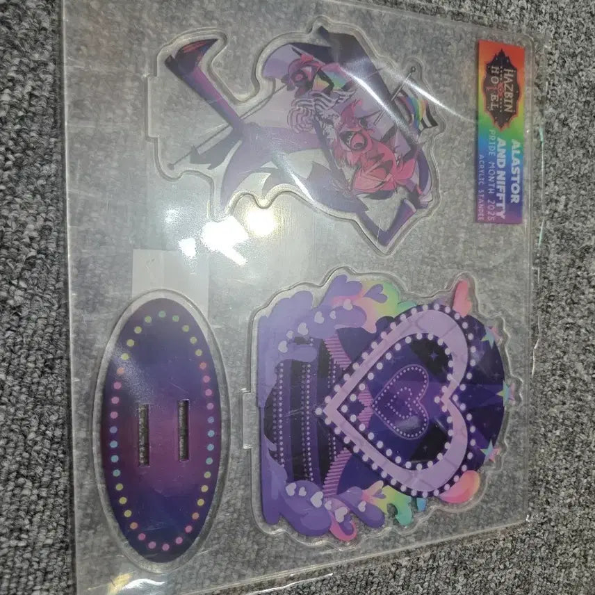[SOLD OUT] [BUNJANG] Hazbin Hotel Alastor Nifty Acrylic Standee (Sealed) / 해즈빈호텔 프라이드 알래스터 / 니프티 아크릴 스탠드 미개봉