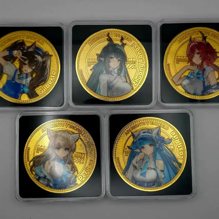 [BUNJANG] Endfield GS Collaboration 5-Type Coin Bundle / 엔드필드 GS콜라보 기념주화 5종 일괄판매합니다.