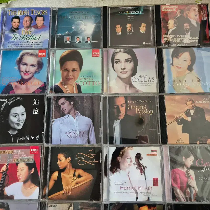 [BUNJANG] Classical, Vocal, Opera Compilation CDs (32-Disc Bundle) / 클래식 / 성악 / 오페라 명반 CD 32장 일괄