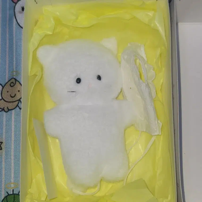 [BUNJANG] Mameta White Cat Handmade Plush / 일본 마메타 작가님 시로고양이 핸드메이드 인형