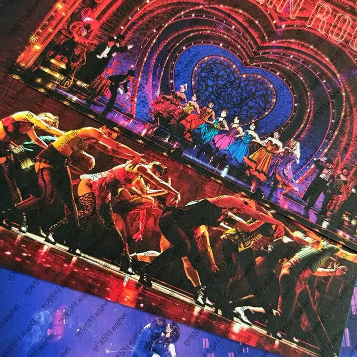 [BUNJANG] Moulin Rouge! Musical Postcard Set (3 postcards) / 뮤지컬 물랑루즈 엽서 3장