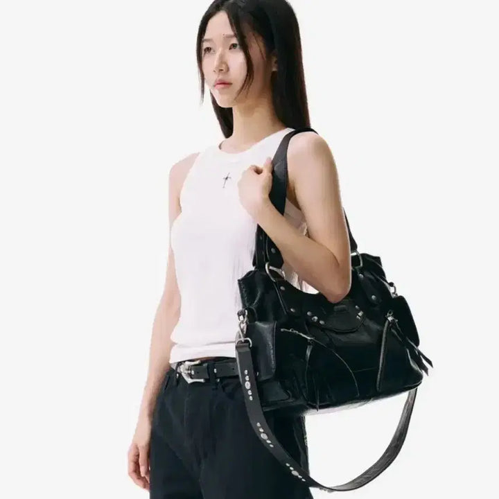 [BUNJANG] Lee Wooga Black Bag / 이우가마카라스 가방 블랙