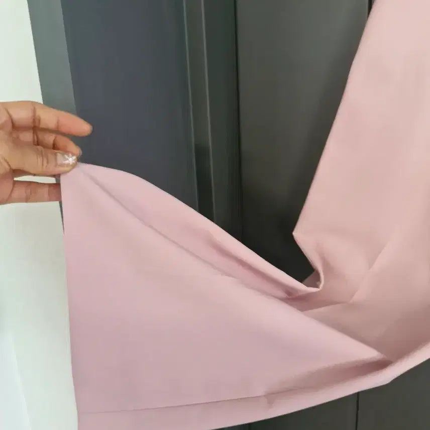 [BUNJANG] Ozza Seccon Pink Wide Slacks / 오즈세컨. 핑크색 와이드 슬랙스. 밴드.44ㅡ66.