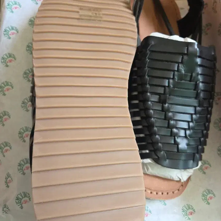 [BUNJANG] Blue Mountain Leather Sandals Black / 블루마운틴 샌들 블랙