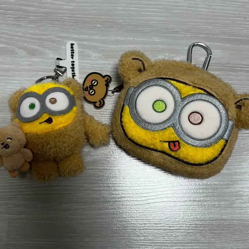 [BUNJANG] Minions CGV Collaboration Pouch Keychain / 미니언즈 CGV 콜라보 파우치 키링