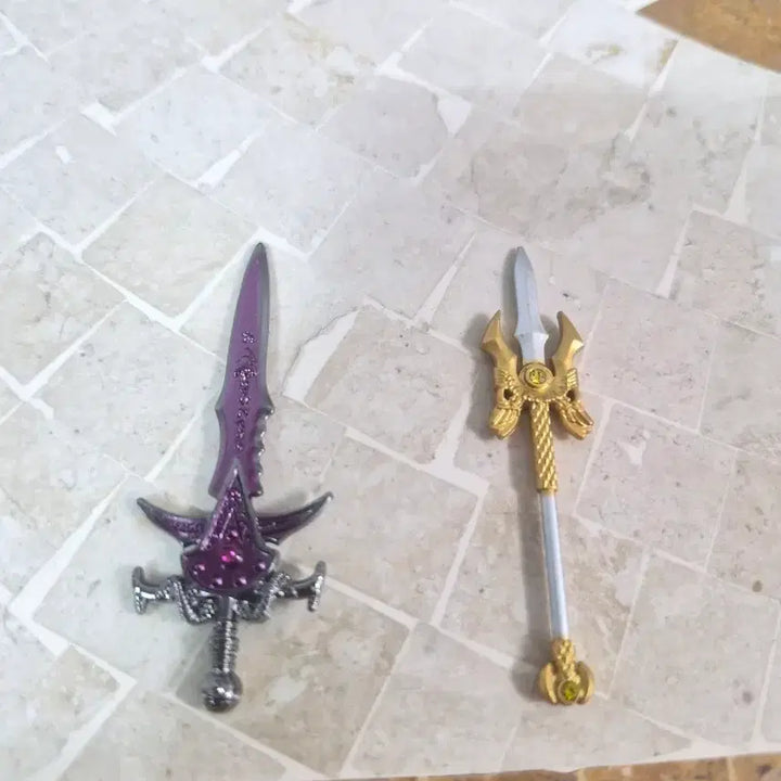 [BUNJANG] Miniature Weapons (Sword) Bundle Set / 일괄) 급처) 미니어쳐 무기 ( 가검 ) ( 가챠 ) 팝니다