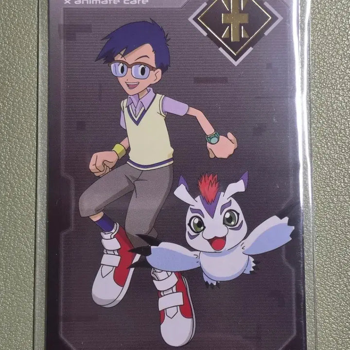 [BUNJANG] Digimon Cafe Random Goods Gold Foil Photocard Gomamon / 애니메이트 디지몬 카페 랜덤 굿즈 금박 포토카드 정석 쉬라몬 판매