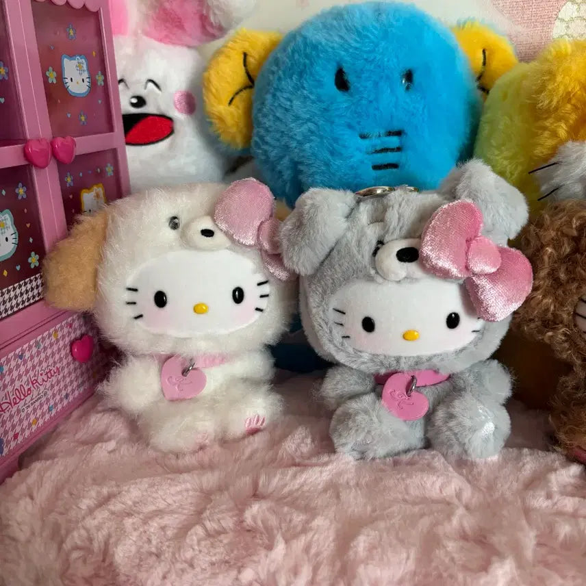[BUNJANG] Top Toy Party Puppy Kibubu Kitty Doll Keychain / 탑토이 강아지 파티 퍼피 키부부 키티 인형 키링 달마시안