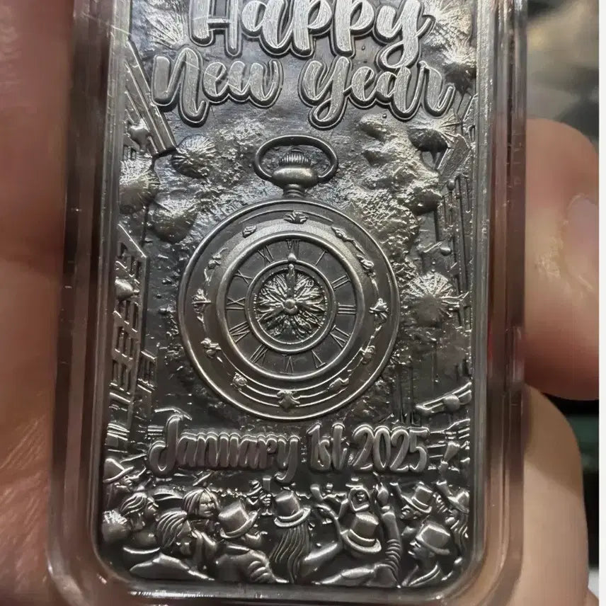[BUNJANG] 2 oz Happy New Year Silver Coin / 2온스 해피뉴이어 은화