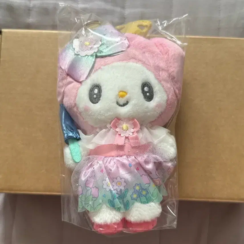 [BUNJANG] My Melody "Everyone is a Protagonist" Plush Keychain / 모두가 주인공 마이멜로디 인형키링 새상품