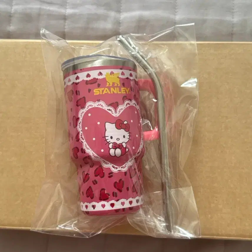 [BUNJANG] Stanley Hello Kitty Mini Tumbler Pink / 스탠리 헬로키티 미니텀블러 핑크 새상품